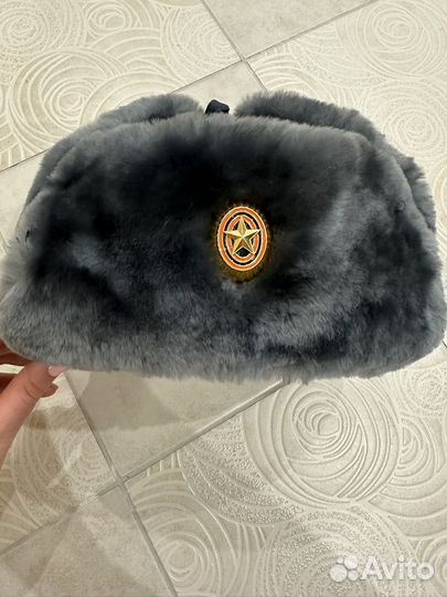 Мужская шапка военная