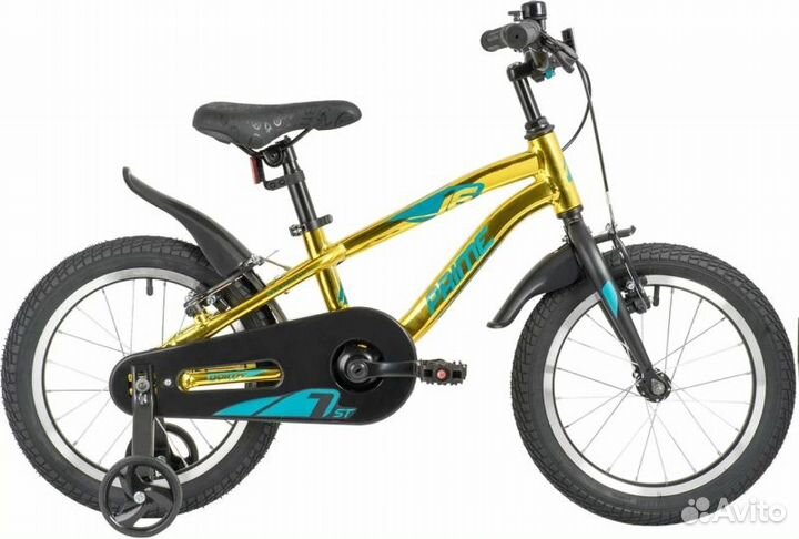 Детский велосипед Novatrack Prime Boy Alu 16