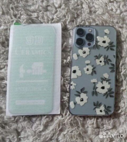 Чехлол и стекло на iPhone 13 pro max