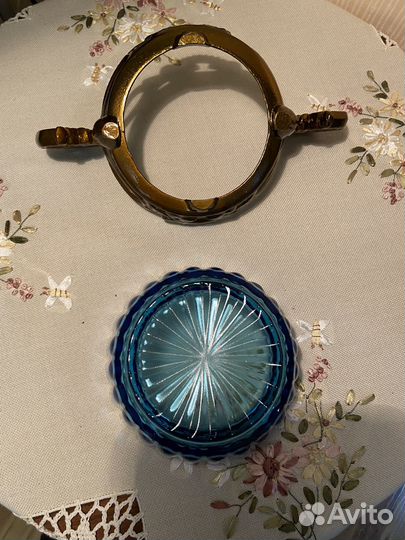 Конфетницы, фруктовницы цветное стекло СССР