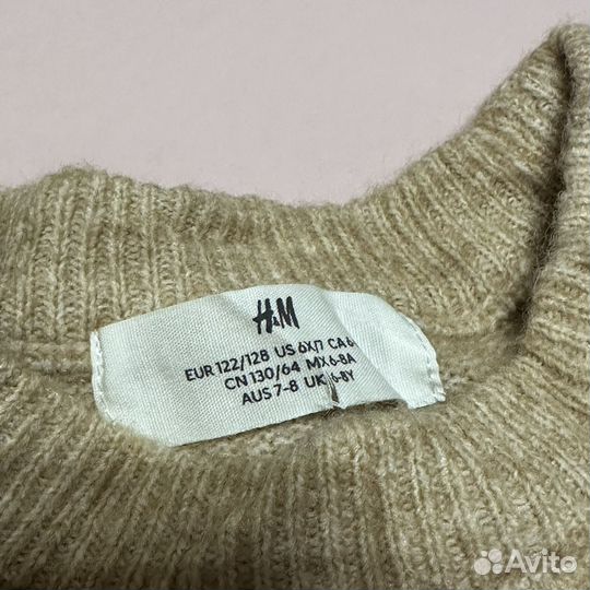 Свитер новогодний H&M 122/128 134/140