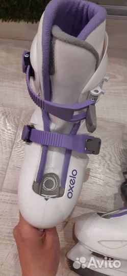 Коньки размер 34-36 раздвижные