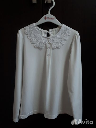 Блузка школьная 134 140