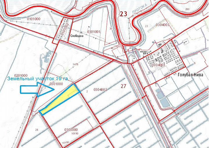 Участок 17,5 га (СНТ, ДНП)