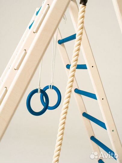 Детский спортивный комплекс деревянный