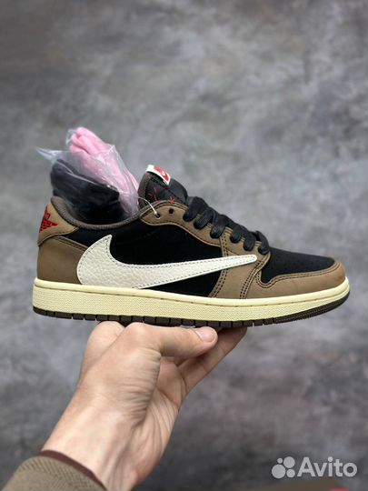 Кроссовки Nike Air Jordan 1 low x travis scott