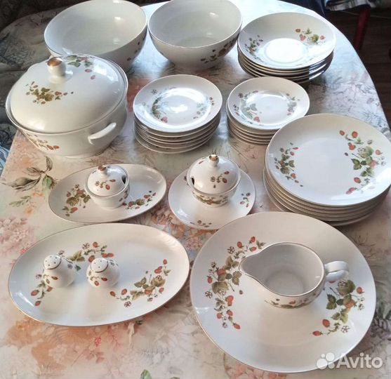 Столовый сервиз гдр