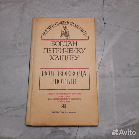 Ион-Воевода Лютый. Хашдеу. 1989 г