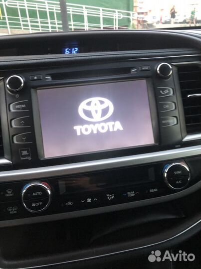 Магнитолла тойота хайлендер 3(U50)