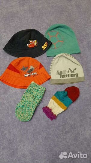 Шапки на 4-5лет