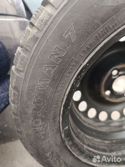 Запасное колесо зимнее