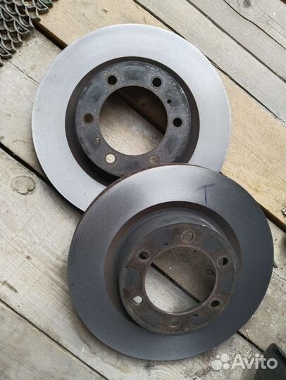 Тормозные диски передние на land cruzer prado 150