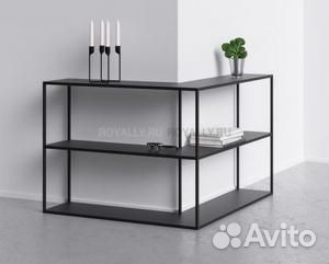 Полки стеллажи угловые