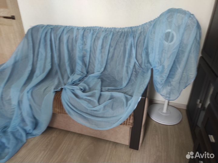 Комплект Тюль и ламбрикен-штора