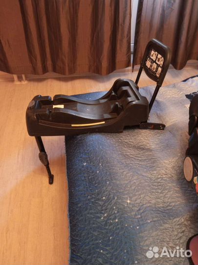 Автолюлька с базой isofix