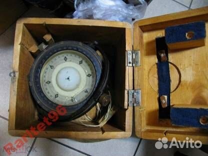 Компас морской 127 й бронза в ящике