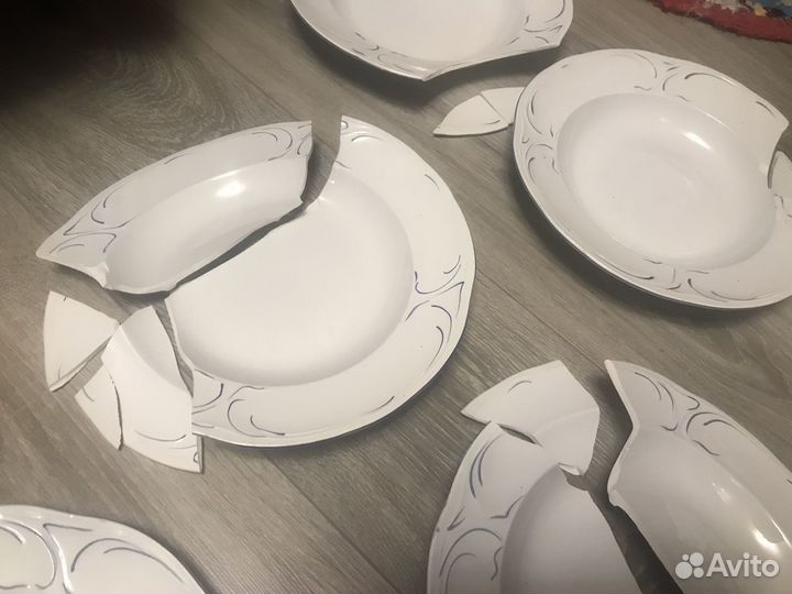 Бой посуды нкмп РСФСР имени Калинина 1929-1940 гг