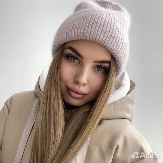 Шапка женская из ангоры