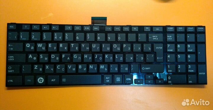 Б/У Клавиатура для ноутбука Dell, Toshiba