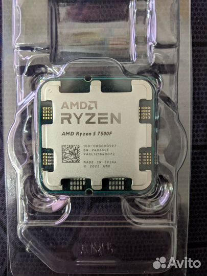 Ryzen 5 7500f новый
