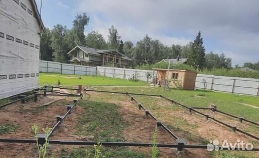 Монтаж Винтовых сваи