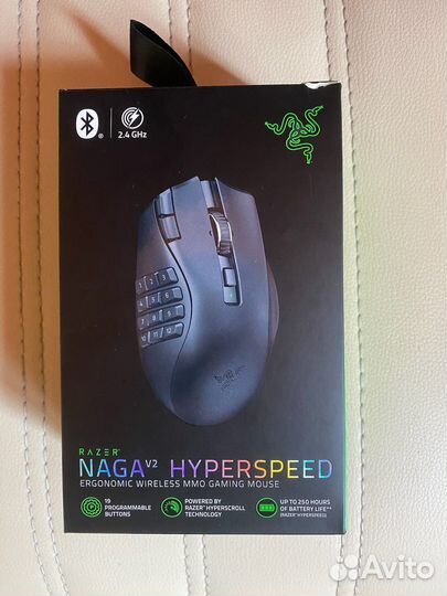 Игровая мышь razer naga v2 haperspeed