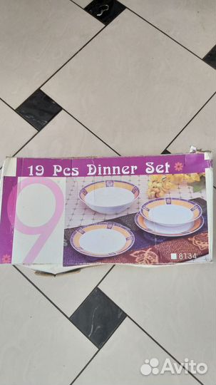 Набор тарелок новый