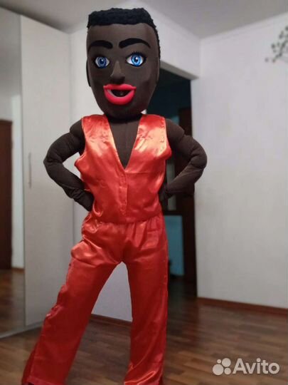 Ростовая кукла стриптизёрша и стриптизёр. Аниматор