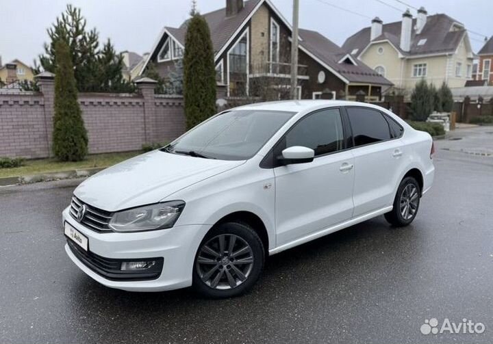 Volkswagen Polo 1.6 AT, 2018, 148 000 км