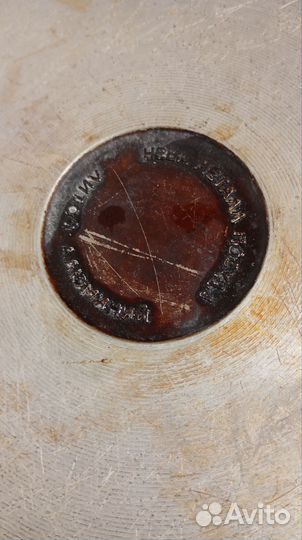 Сковороды из литого алюминия, СССР, тяжелые