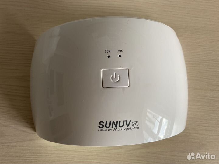 Led/uv лампа для маникюра sunuv 9c