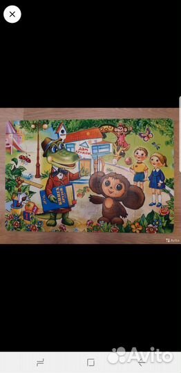 Детский коврик пазл