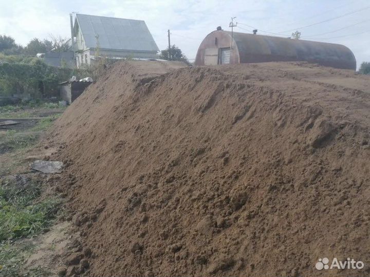 Песок карьерный