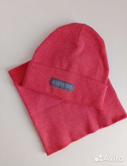 Комплект шапка и снуд для девочки Bodo