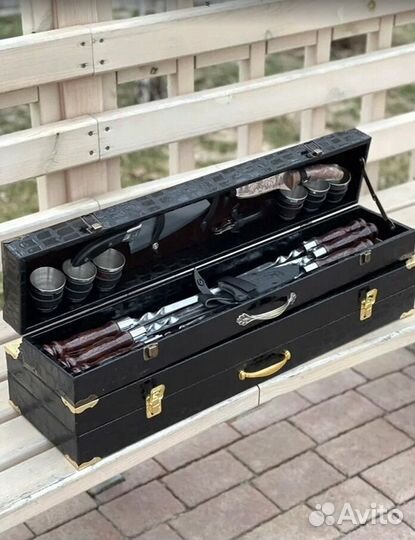 Шашлычный подарочный набор