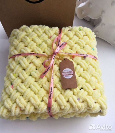 Детский плед, ручная работа, новый