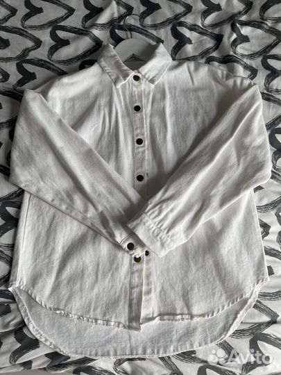 Рубашка джинсовая женская