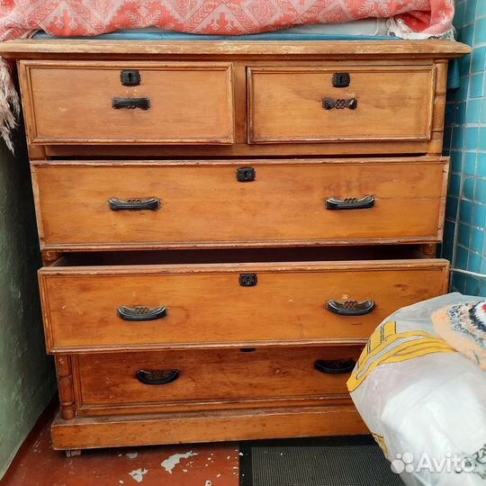 Комод антикварный советский