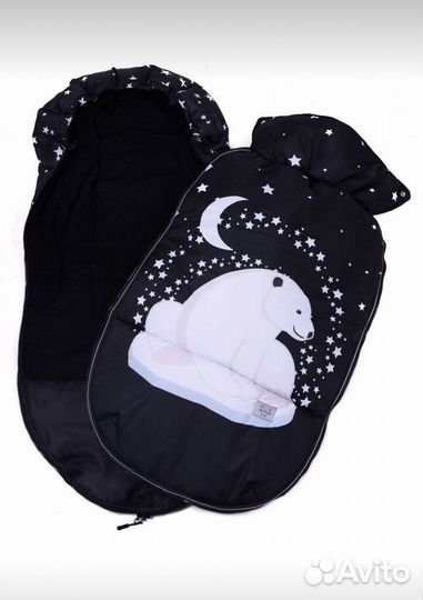 Конверт на прогулочную коляску, для люльки, в санк