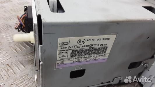 Магнитола ford mondeo 4 (4LV02I402)