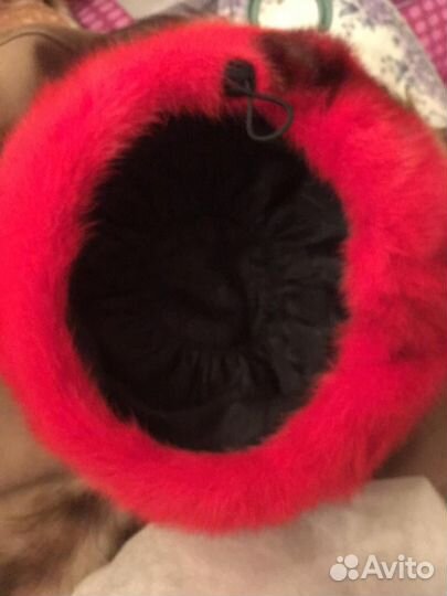 Берет зимний женский из норки
