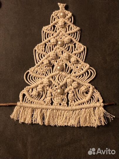 Макраме елка