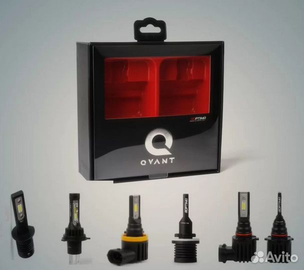 Лампы LED Optima Qvant H1,H4,H7,H11,H27,HB3,HB4