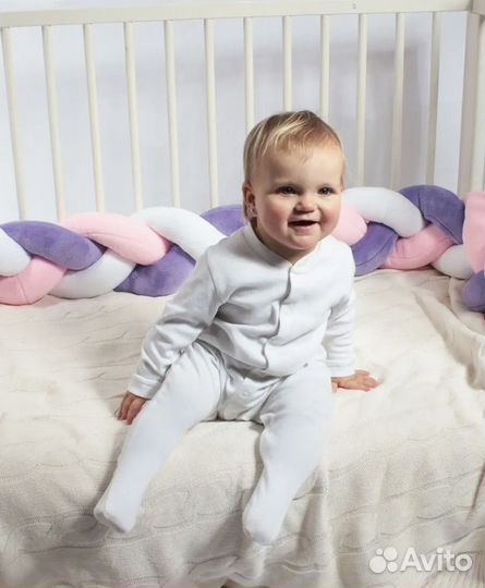 Бортик косичка