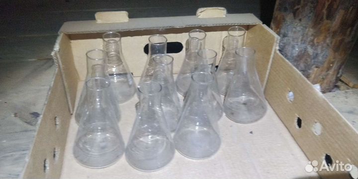 Лабораторная посуда-склянки ссср,стеклянная посуда