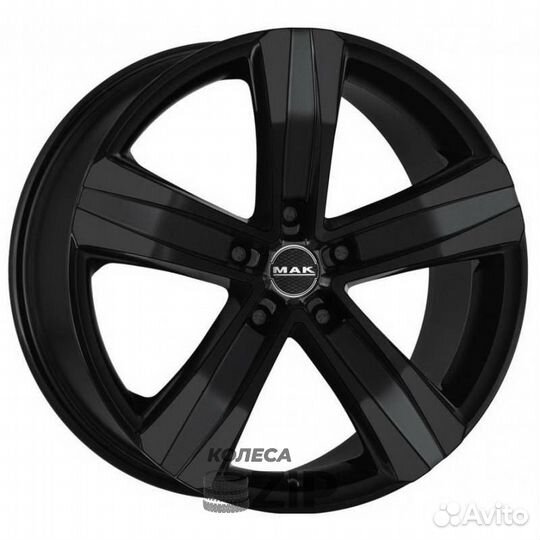 MAK Stone 5 6.5x15 5*118 ET65 DIA71.1 Gloss Black