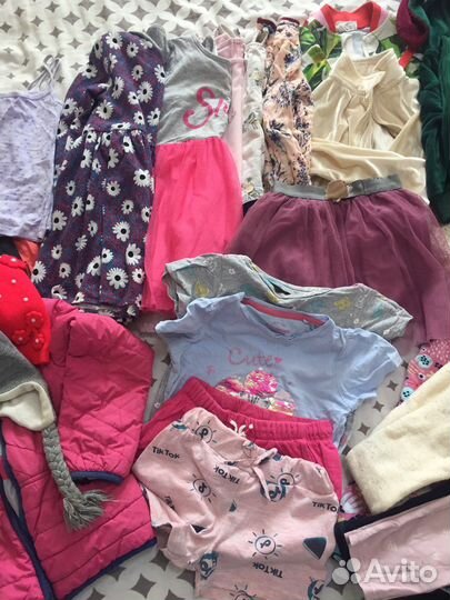Вещи пакетом на девочку
