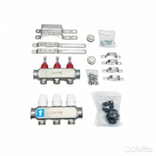 Коллекторный блок Gappo G424.3 на 3 выхода