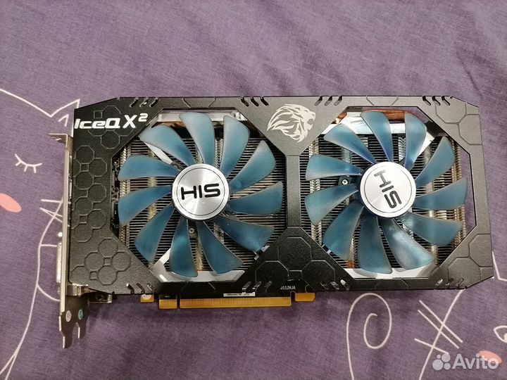 Видеокарта rx580 4gb HIS