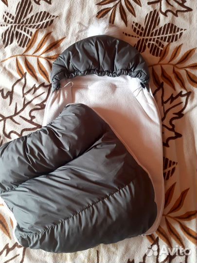 Теплый конверт в коляску